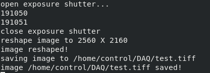 SingleShotImageTerminal